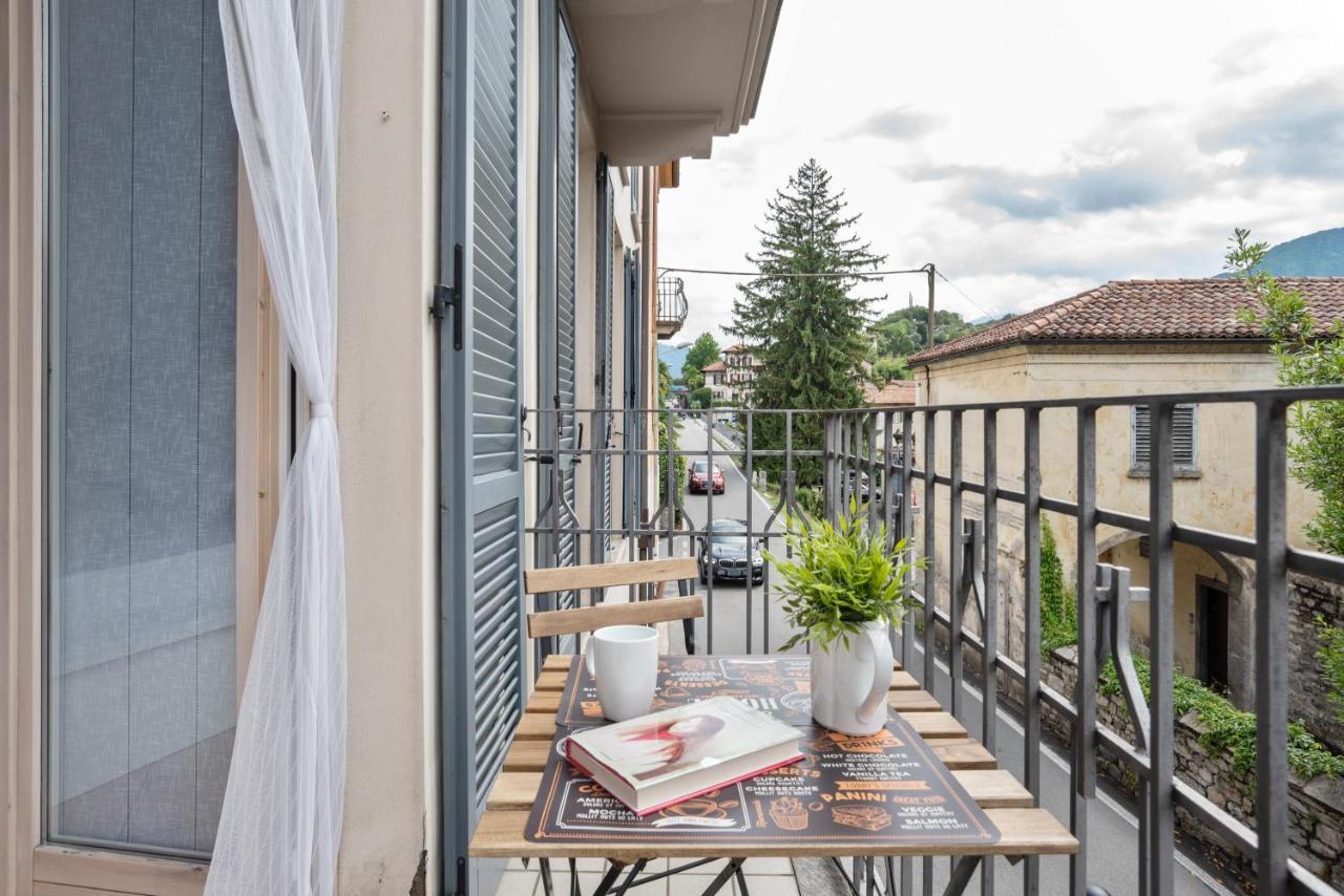 Lake Como Studio With Balcony And Private Parking Ossuccio Exterior foto